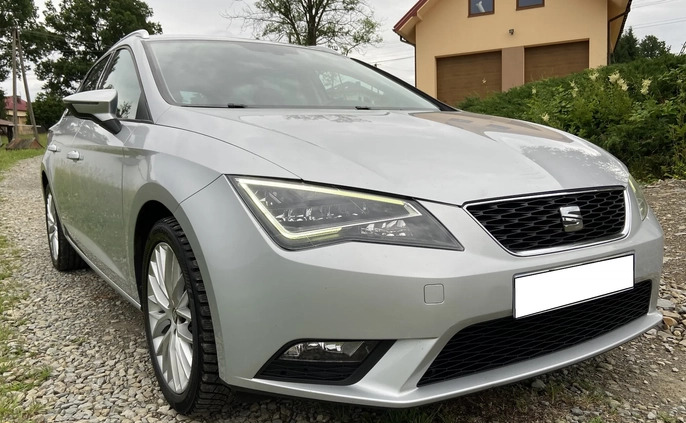 Seat Leon cena 46900 przebieg: 206000, rok produkcji 2016 z Limanowa małe 407